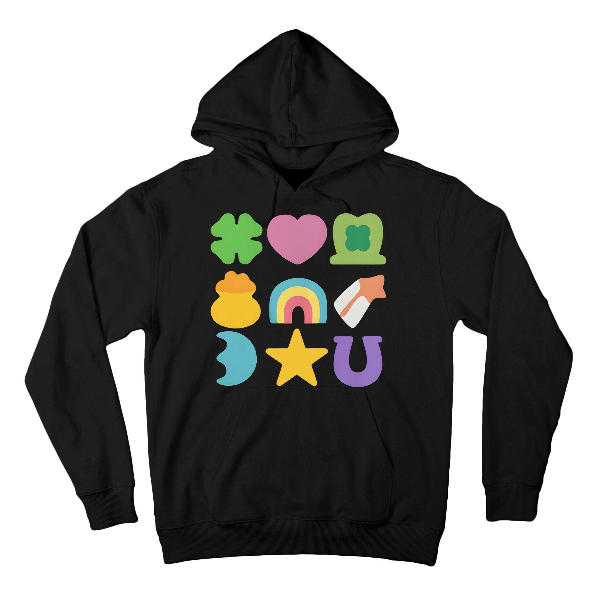 St Patricks Day Lucky Charm Tall Hoodie