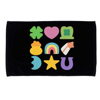 St Patricks Day Lucky Charm Microfiber Hand Towel