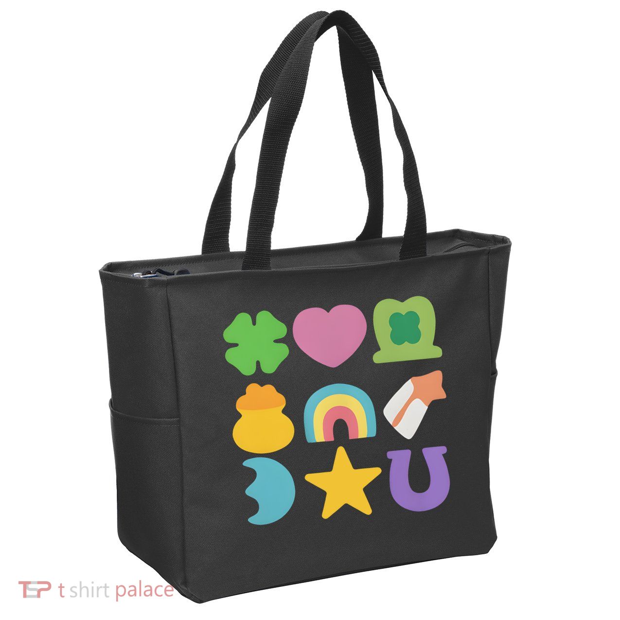 St Patricks Day Lucky Charm Zip Tote Bag
