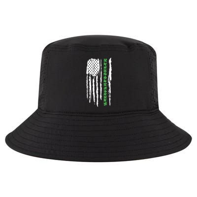 St. PatrickS Day Irish Flag Usa Flag Green Shamrocks Cool Comfort Performance Bucket Hat