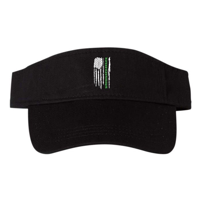 St. PatrickS Day Irish Flag Usa Flag Green Shamrocks Visor