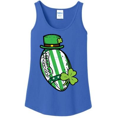 St Patricks Day American Football Saint Paddys Cool Gift Ladies Essential Tank