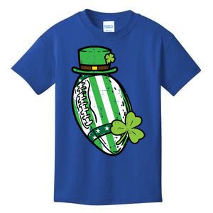 St Patricks Day American Football Saint Paddys Cool Gift Kids T-Shirt