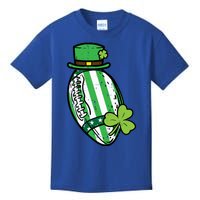 St Patricks Day American Football Saint Paddys Cool Gift Kids T-Shirt