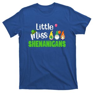 St Patrick's Day Pajamas Little Miss Shenanigans Gift T-Shirt