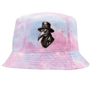 Steampunk Plague Doctor Tie-Dyed Bucket Hat