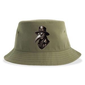 Steampunk Plague Doctor Sustainable Bucket Hat