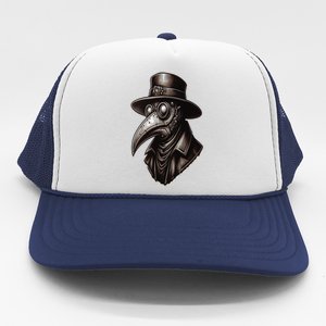 Steampunk Plague Doctor Trucker Hat