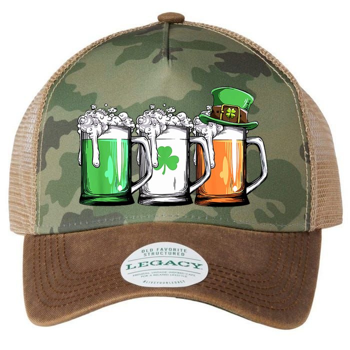 St Patrick's Day Beer Legacy Tie Dye Trucker Hat