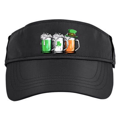 St Patrick's Day Beer Adult Drive Performance Visor