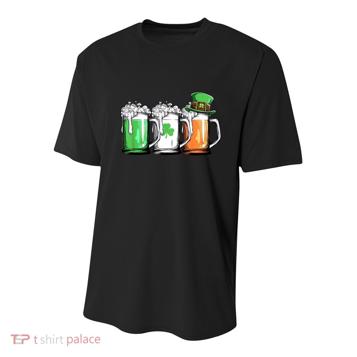 St Patrick's Day Beer Youth Performance Sprint T-Shirt