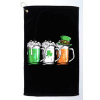 St Patrick's Day Beer Golf Towel