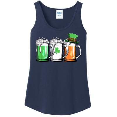 St Patrick's Day Beer Ladies Essential Tank