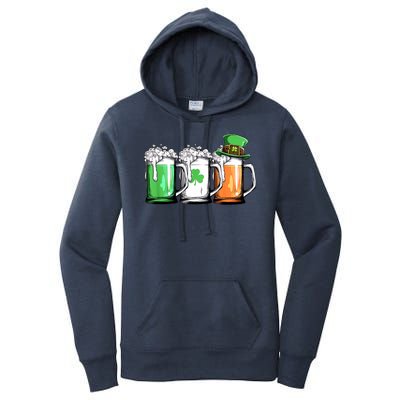 St Patrick's Day Beer Women's Pullover Hoodie