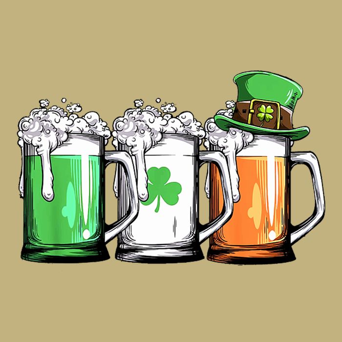 St Patrick's Day Beer Magnet