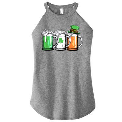 St Patrick's Day Beer Women’s Perfect Tri Rocker Tank