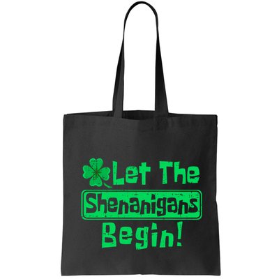 St Patricks Day Let The Shenanigans Begin Bag