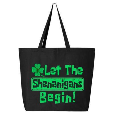 St Patricks Day Let The Shenanigans Begin 25L Jumbo Tote