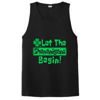 St Patricks Day Let The Shenanigans Begin PosiCharge Competitor Tank