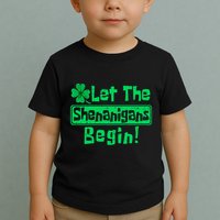 St Patricks Day Let The Shenanigans Begin Toddler T-Shirt