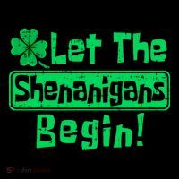 St Patricks Day Let The Shenanigans Begin Zip Tote Bag