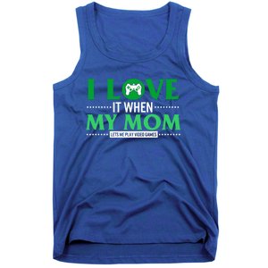 St Patricks Day Love Mom Play Video Games Saint Paddy's Day Great Gift Tank Top