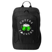 St Patricks Day Cheers Irish Drinking City Backpack