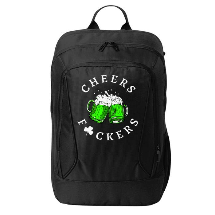 St Patricks Day Cheers Irish Drinking City Backpack