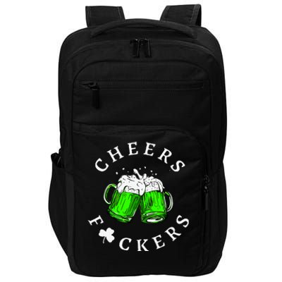 St Patricks Day Cheers Irish Drinking Impact Tech Backpack