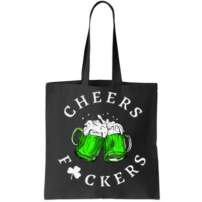 St Patricks Day Cheers Irish Drinking Tote Bag