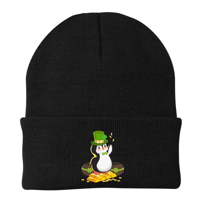 St Patricks Day Lucky Penguin Leprechaun Shamrock Irish Beanie