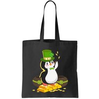 St Patricks Day Lucky Penguin Leprechaun Shamrock Irish Bag