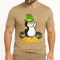 St Patricks Day Lucky Penguin Leprechaun Shamrock Irish Performance Shirt