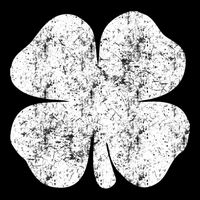 St. Patrick's Day Four Leaf Clover Green Background Design Backpack