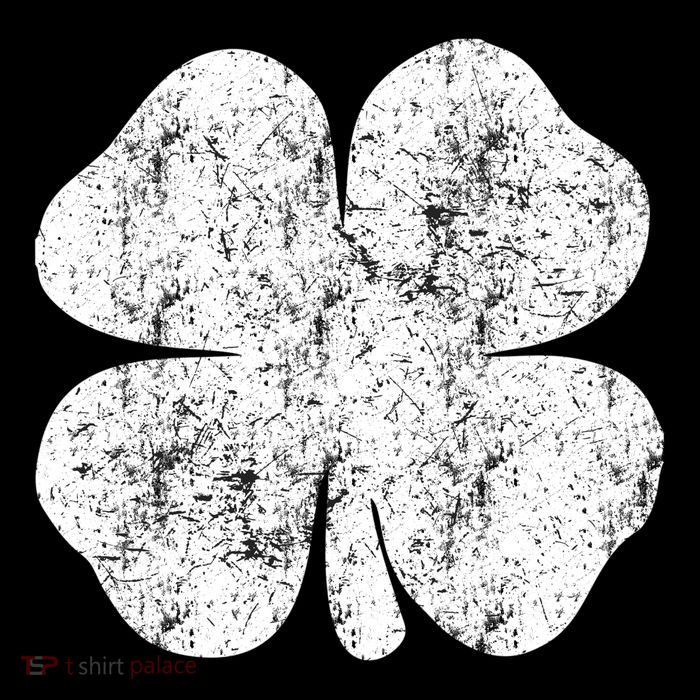 St. Patrick's Day Four Leaf Clover Green Background Design Sustainable Beanie