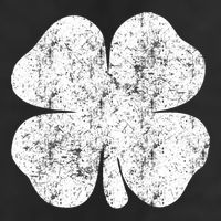 St. Patrick's Day Four Leaf Clover Green Background Design Trucker Hat