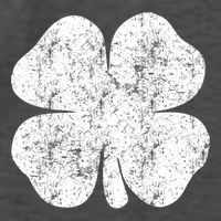 St. Patrick's Day Four Leaf Clover Green Background Design Vector Backpack