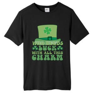 St Patricks Day Charm Gift Tall Fusion ChromaSoft Performance T-Shirt