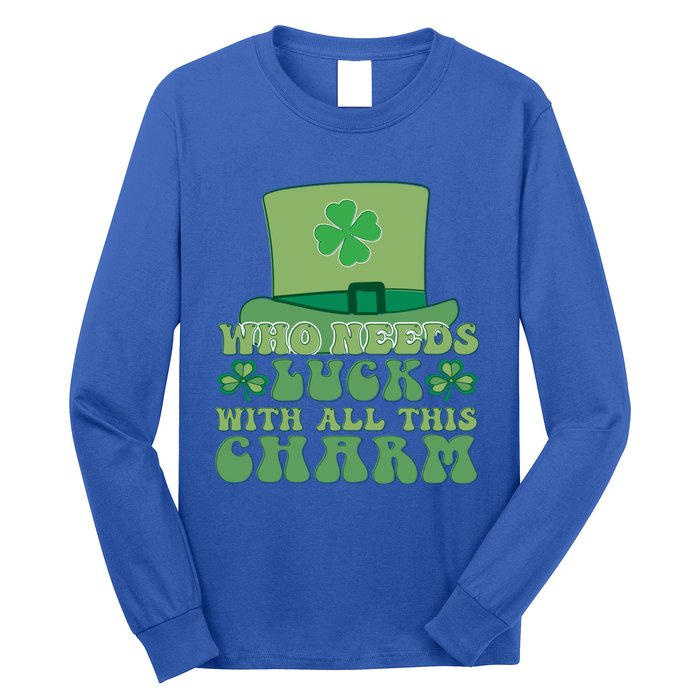 St Patricks Day Charm Gift Long Sleeve Shirt