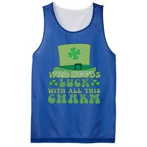 St Patricks Day Charm Gift Mesh Reversible Basketball Jersey Tank