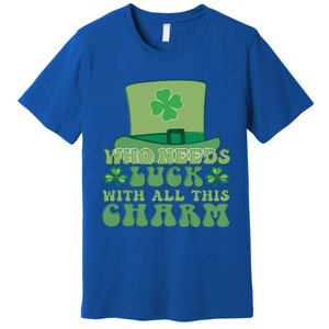 St Patricks Day Charm Gift Premium T-Shirt