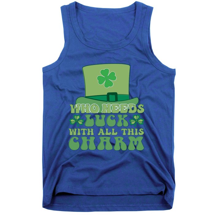 St Patricks Day Charm Gift Tank Top