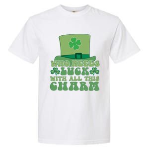 St Patricks Day Charm Gift Garment-Dyed Heavyweight T-Shirt