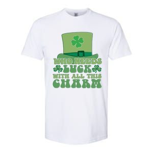 St Patricks Day Charm Gift Softstyle CVC T-Shirt