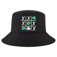 St Patrick's Day Tic Tac Toe Lucky Shamrock Cool Comfort Performance Bucket Hat