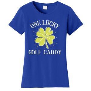 St Patricks Day Gift Lucky Golf Caddy Gift Women's T-Shirt