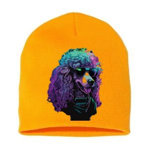 Standard Poodle Dogs Standard Poodles Short Acrylic Beanie