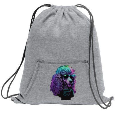 Standard Poodle Dogs Standard Poodles Sweatshirt Cinch Pack Bag