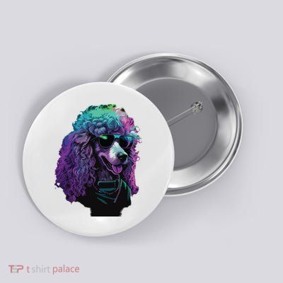 Standard Poodle Dogs Standard Poodles Button