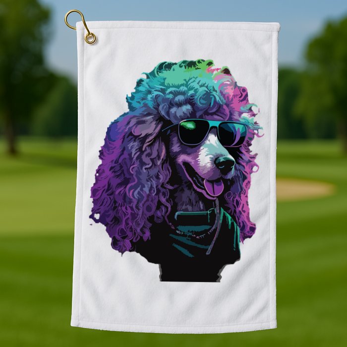 Standard Poodle Dogs Standard Poodles Golf Towel